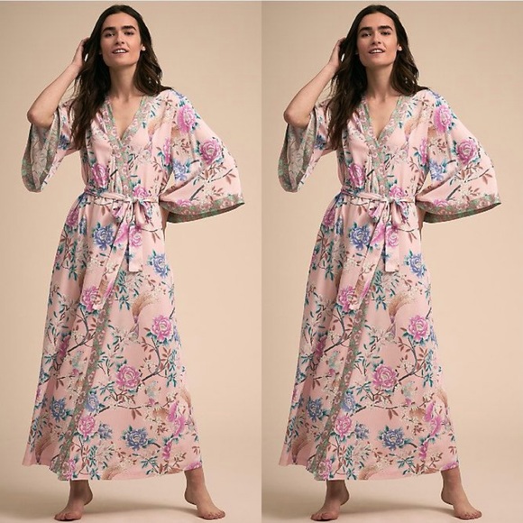BHLDN Pink Talulah Robe x Homebodii - Picture 3 of 8